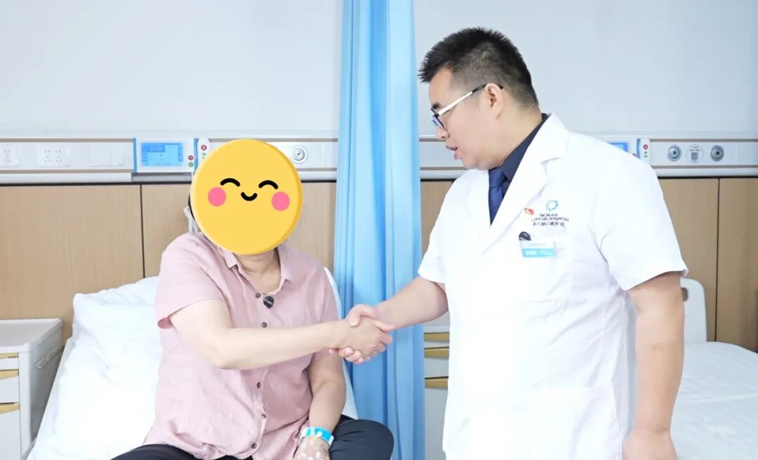 亲家母的强烈推荐，让她的结石“顽疾”轻松解决【四川肾结石医院】(图2)